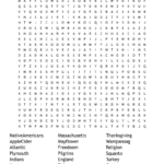 The Pilgrims Word Search   Wordmint With Regard To Pilgrim Thanksgiving Word Search
