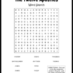 The Twelve Apostles Word Search For John Word Search Puzzles Thanksgiving Answers