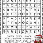 1St Grade Word Search   Best Coloring Pages For Kids Inside Christmas Word Search First Grade