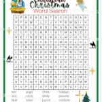 3Rd Grade Christian Christmas Word Search With Answer Key Regarding Christmas Word Search For 3rd Graders