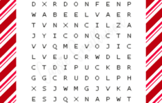 6 Fun Christmas Word Search Free Printables - Cassie Smallwood regarding Christmas Word Search Large Print Free