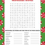 6 Fun Christmas Word Search Free Printables   Cassie Smallwood Regarding Difficult Christmas Word Search Free