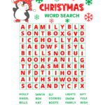 6 Fun Christmas Word Search Free Printables   Cassie Smallwood With Regard To Christmas Word Search First Grade