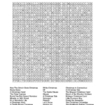 A Christmas Movies Word Search | Quiltblox Regarding Christmas Movies Word Search