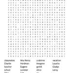 Bestn Christmas Pageant Word Search   Wordmint Regarding The Best Christmas Pageant Ever Word Search