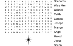 Christian Christmas Word Search - Wordmint in Christmas Christian Word Search Printable