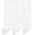 Christmas Movies Word Search   Wordmint In Disney Christmas Word Search