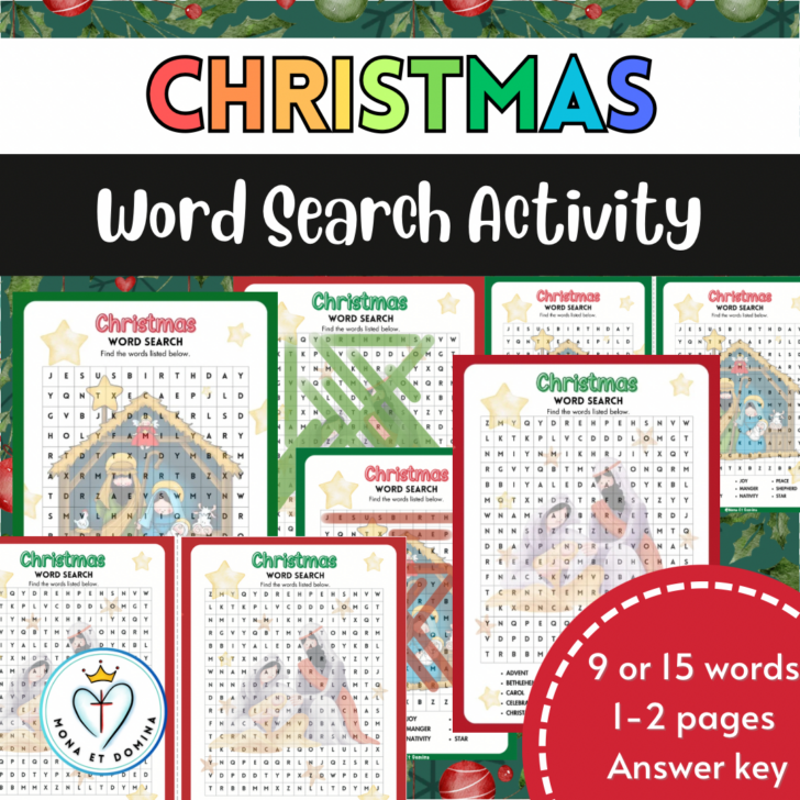 Australian Christmas Word Search Australian Christmas Word Search