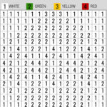 Christmas Pixel Puzzles: Free Colornumber Activity   Our Inside A Christmas Element Word Search