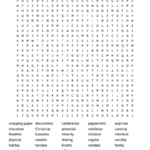 Christmas Science Word Search   Wordmint Regarding Science Christmas Word Search