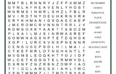 Christmas Story Word Search intended for A Christmas Story Word Search