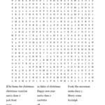 Christmas To New Years Word Search   Wordmint In Christmas And New Year Word Search