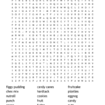 Christmas Treats Word Search   Wordmint Pertaining To Christmas Treats Word Search