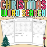 Christmas Winter Word Search Puzzles Pack | 7 Worksheets + Answer Within Christmas Word Search Tes