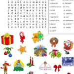Christmas Word Search: English Esl Worksheets Pdf & Doc With English Christmas Word Search