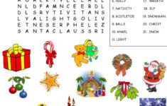 Christmas Word Search: English Esl Worksheets Pdf &amp; Doc with English Christmas Word Search