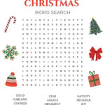 Christmas Word Search For Kids   Fox Farm Home For Christmas Word Search Images