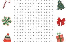 Christmas Word Search For Kids - Fox Farm Home for Christmas Word Search Images