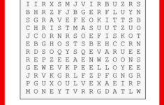 Christmas Word Search (Free Printable Pdf Puzzles) – Free intended for Christmas Word Search Level 4 Answers