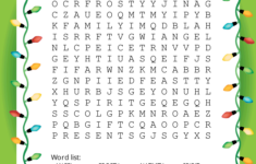 Christmas Word Search (Free Printable Pdf Puzzles) – Free regarding Mega English Christmas Word Search Answers
