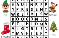 Christmas Word Search Interactive Worksheet - Worksheets Library with Interactive Christmas Word Search