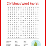 Christmas Word Search Printable (For Kids Or Adults) With Christmas Word Search Online Games Free