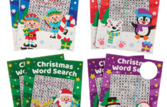 Christmas Word Search Puzzle Books intended for Christmas Word Search Book