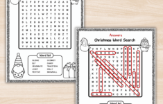 Christmas Word Search Puzzle Sheets Vocabulary Ela Winter Morning inside Christmas Word Search Tes