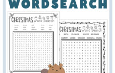 Christmas Word Search - Superstar Worksheets regarding Printable Christmas Word Search Games