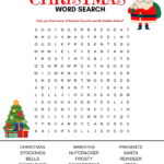 Christmas Word Search (With Answers)   Free Printable Pdf With Regard To Christmas Word Search Puzzle Courtesy Of Christmas Projects Com Answers