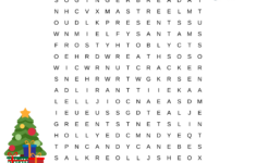 Christmas Word Search (With Answers) - Free Printable Pdf with regard to Christmas Word Search Puzzle Courtesy of Christmas Projects Com Answers