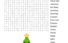 Christmas Word Search! – Wordmint in Christmas Word Search For Seniors