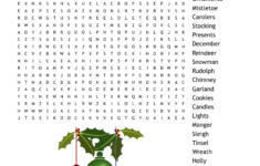 Christmas Word Search - Wordmint pertaining to Christmas Decorations Word Search Answers