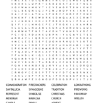 Christmas Word Search   Wordmint Pertaining To Christmas Word Search Church