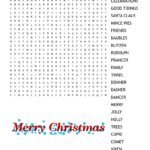 Christmas Word Search   Wordmint With Regard To Monster Christmas Challenge Word Search Answers