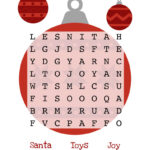 Christmas Word Searches   25 Free Printables | Printabulls With Mini Christmas Word Search