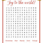 Christmas Word Searches   25 Free Printables | Printabulls With Regard To Christmas Word Search Large Print Free