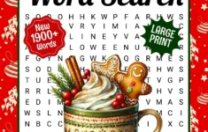 Christmas Word Searchgift Solutions | Puzzle Warehouse pertaining to Christmas Word Search Poster