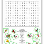 Christmas Wordsearch: English Esl Worksheets Pdf & Doc With Christmas Word Search Esl