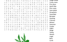 Cristmas Ks1 Word Search - Wordmint inside Ks1 Christmas Word Search