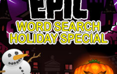 Epic Word Search Holiday Special Review - Gamesreviews intended for Epic Christmas Word Search