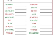🎅🏼Santa'S Christmas Word Scramble Activity Page - Mama Likes This in Christmas Word Search Scramble