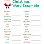 🎅🏼Santa'S Christmas Word Scramble Activity Page   Mama Likes This In Christmas Word Search Unscrambler