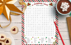 Free A Christmas Carol Word Search With Answers - The Party Bloc in A Christmas Carol Word Search 1