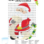 Free Christmas Printable   Santa Word Search   About A Mom Intended For Christmas Santa Word Search