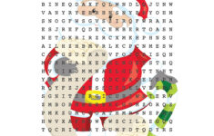 Free Christmas Printable - Santa Word Search - About A Mom intended for Christmas Santa Word Search