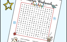 Free Christmas Printables – Wordsearch | Mama Geek inside Christmas Word Search Uk