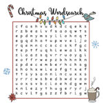 Free Christmas Printables – Wordsearch | Mama Geek Within Christmas Word Search Uk