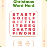 Free Christmas Word Search Worksheet Template To Edit Online In Christmas Word Searches Online
