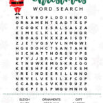 Free Printable Christmas Word Searches   Pretty Providence Regarding Poster Size Christmas Word Search